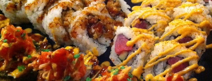 Sakari Sushi Lounge is one of Drew's favorites.
