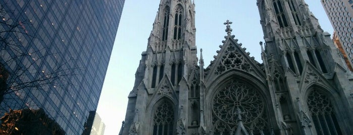 St. Patrick's Cathedral is one of Manhattan.