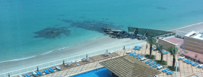 Oceanic Khorfakkan Resort & Spa is one of Dmitryさんのお気に入りスポット.