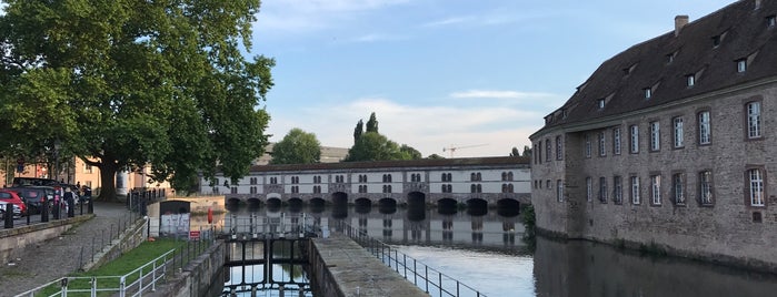 Pont de l'Abattoir is one of Strasbourg favorites.