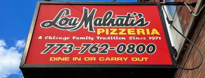 Lou Malnati's Pizzeria is one of Chicago Must do/try.