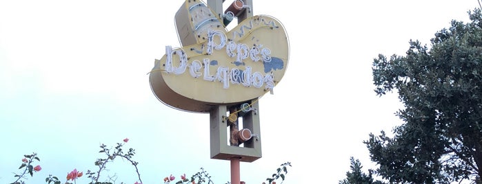 Pepe Delgado's Mexican Restaurant is one of Northern CALIFORNIA: Vintage Signs.