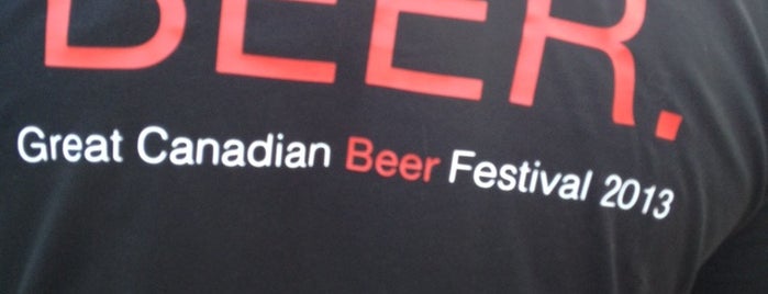 Great Canadian Beer Festival is one of Tempat yang Disukai Megan.