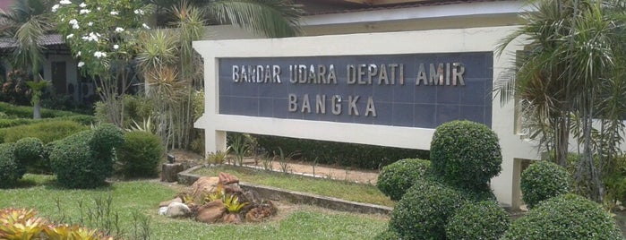 Depati Amir Airport (PGK) is one of Airports in Indonesia.