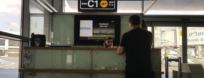 Gate C1 is one of Airport Gates : Visited.