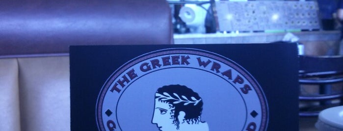 The Greek Wraps is one of Tempat yang Disukai Ed.