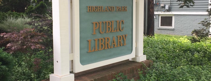 Highland Park Public Library is one of Libraries in NJ.