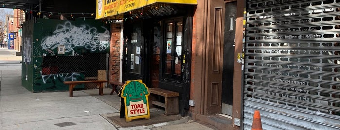 Toad Style is one of Bed stuy.