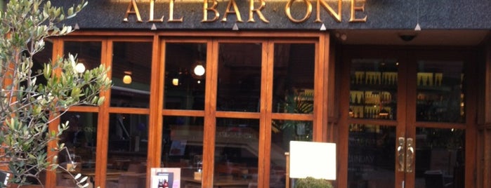 All Bar One is one of Graham’s Liked Places.