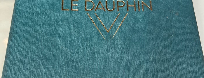 Le Dauphin is one of Paris.