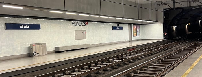 Metro Aliados [D] is one of Rede de transportes.