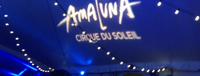 Cirque du Soleil Amaluna is one of Tempat yang Disukai Jordan.