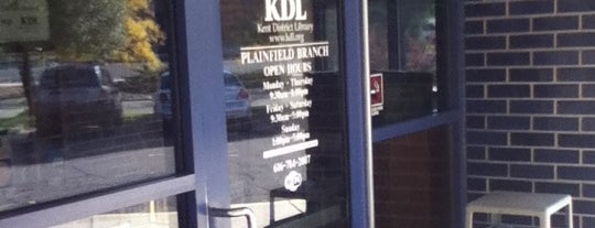 Kent District Library - Plainfield Twp. Branch is one of Posti che sono piaciuti a Katy.