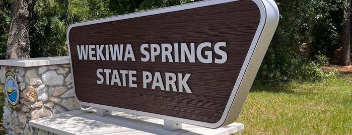 Wekiwa Springs State Park is one of Orlando places.