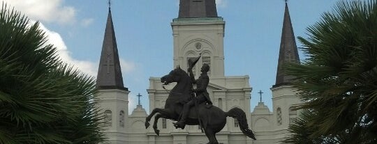 Jackson Square is one of NoLa.
