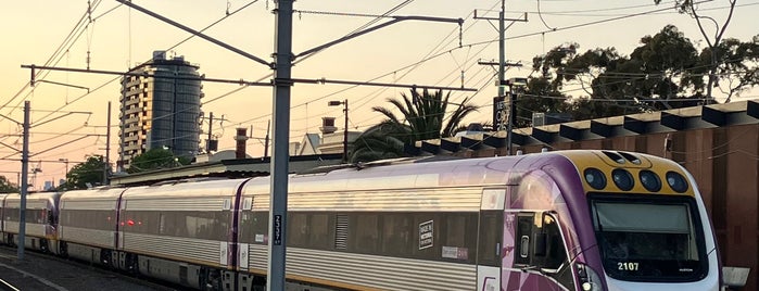 Caulfield Station is one of Melbourne Train Network.