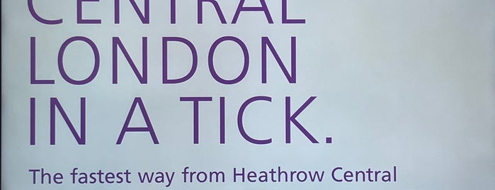 Heathrow Terminals 2 & 3 Railway Station (HXX) is one of Airport Venues.