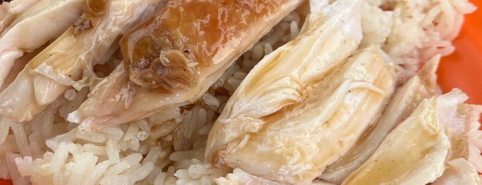 芽菜 Hainanese Chicken Rice is one of SG Food.