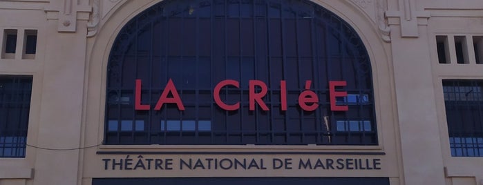 Théâtre La Criée is one of Marseille.