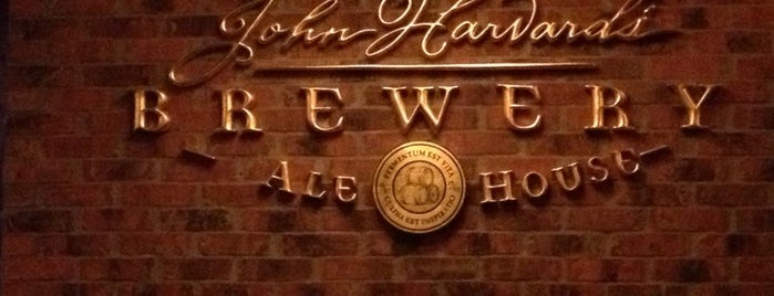 John Harvard's Brewery & Ale House is one of Cambridge.