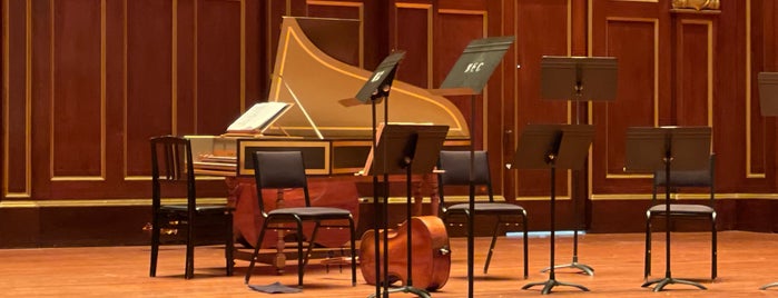 New England Conservatory's Jordan Hall is one of The 15 Best Places with Live Music in Boston.
