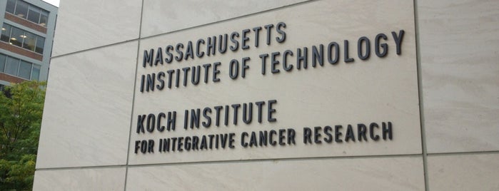 MIT Koch Institute for Integrative Cancer Research (Building 76) is one of Rex : понравившиеся места.