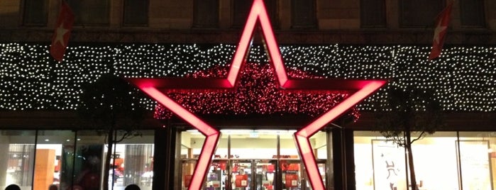 Macy's Mens Store is one of USA AOK.