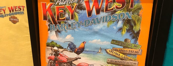 Peterson's Key West Harley-Davidson is one of Tempat yang Disukai Terri.