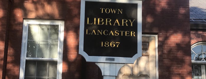 Lancaster Library is one of work.