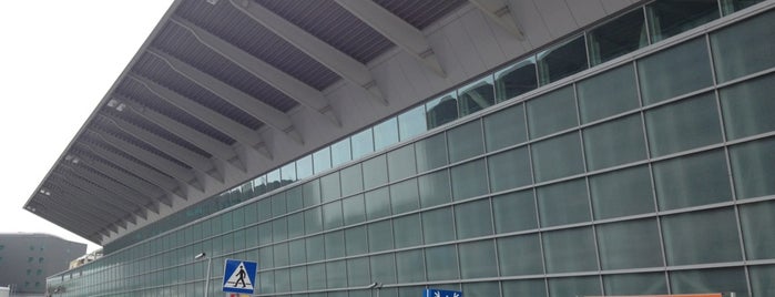 Terminal A is one of Airports.