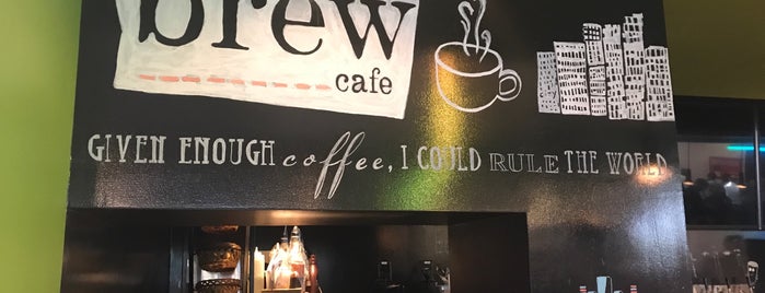 Brew Cafe is one of Boston coffee shops.