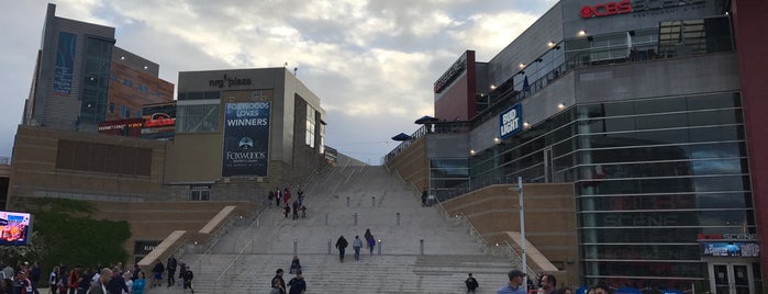 Patriot Place Stairs is one of outside.