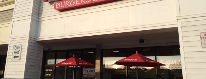 Five Guys is one of Natick Eats.