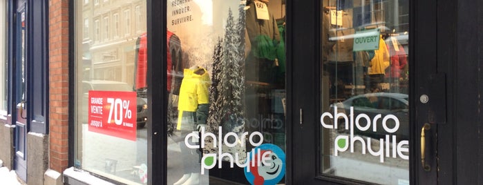 Boutique Chlorophylle is one of Magasin - Boutique - Centre d'achats.