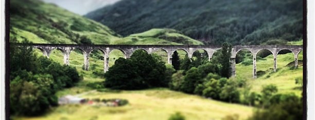 Glenfinnan Viaduct is one of Harry Potter & The Mayor Of Diagon Alley.