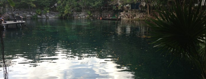 Cenote Cristalino is one of México (Riviera Maya).