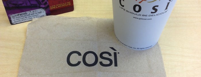 Cosi is one of new york.