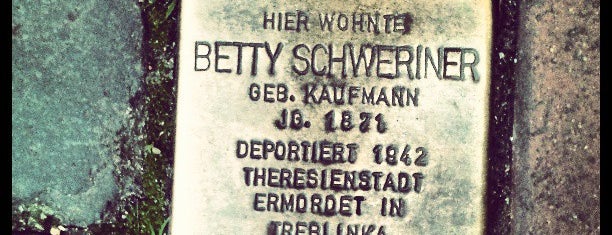Stolperstein Betty Schweriner is one of Stolpersteine 1933 - 1945.