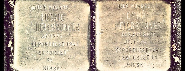 2 Stolpersteine Heilbronner is one of Stolpersteine 1933 - 1945.