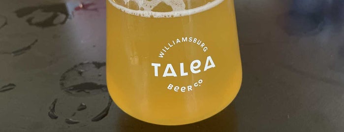 TALEA Beer Co is one of North Brooklyn.
