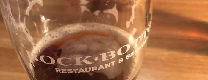 Rock Bottom Restaurant & Brewery is one of Breweries.