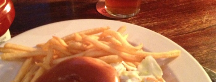 Rock Bottom Restaurant & Brewery is one of Naptown's absolute best burger and hot dog spots..