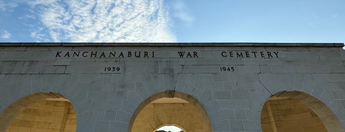 Kanchanaburi Allied War Cemetary is one of Thailand - fantastic and lovely country!.