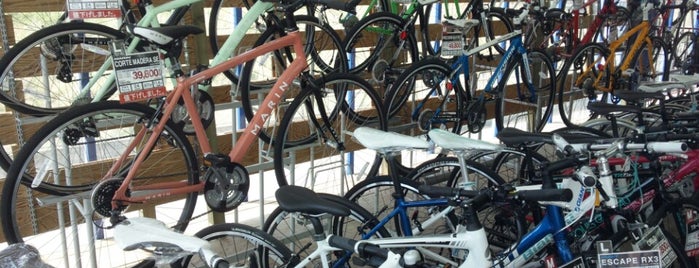 サイクルベースあさひ 寝屋川店 is one of 行ったことのある自転車店.