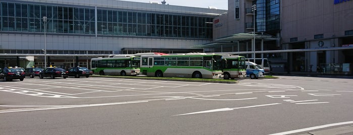 富山地鉄バス 富山駅前 7番乗り場 is one of 富山県.