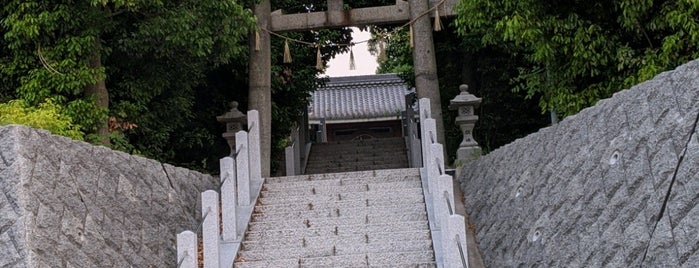 Kunimori Shrine is one of 河内国交野郡の神社.