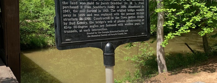 Poole's Mill Covered Bridge is one of Atlanta.