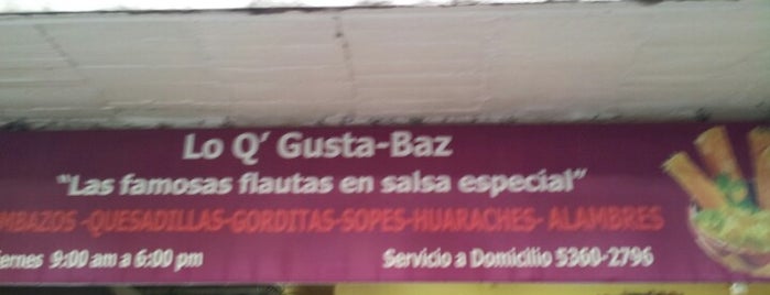Lo q'gusta-baz is one of Lugares favoritos de Daniela.