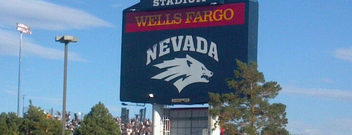 Mackay Stadium is one of Orte, die Kelsey gefallen.