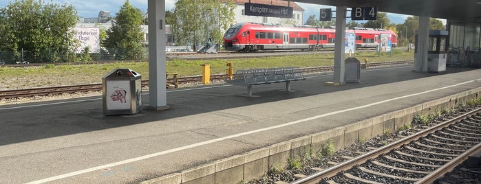 Kempten (Allgäu) Hauptbahnhof is one of Bahn.